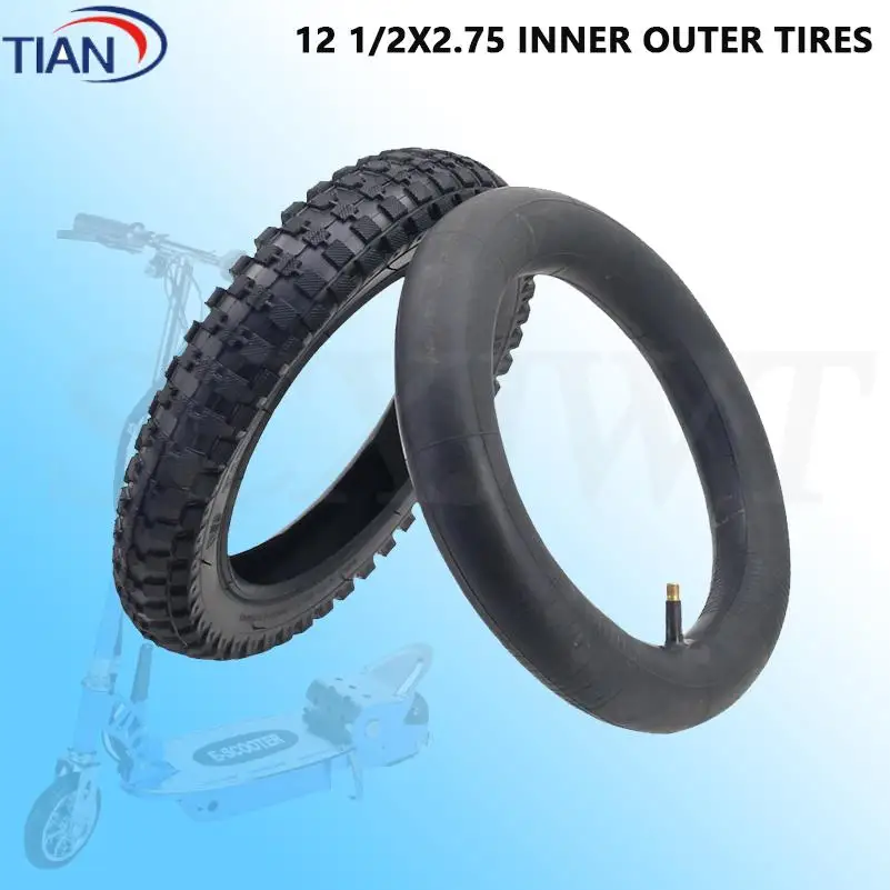 12 1/2x2.75 Inner and Outer Tires Outer Tire For Inner Tube For 49cc Motorcycle Mini Dirt Bike Scooter