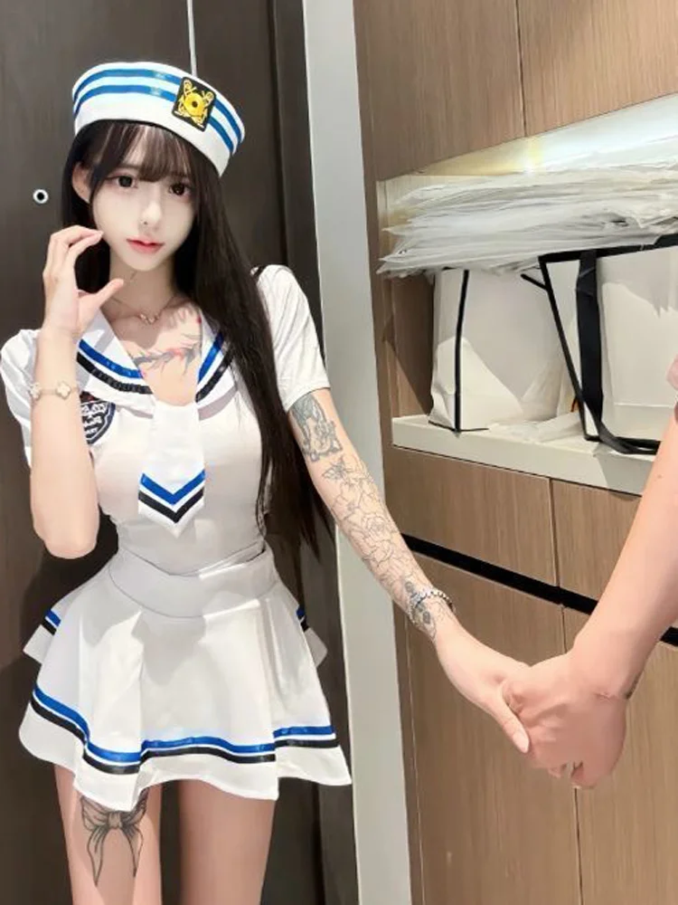 

KING BRAND Sexy Spicy Girl Night Club V-ne ort Sve Women Slimming Bodycon Skirt Two-piece Set Trendy Cotton Summe...