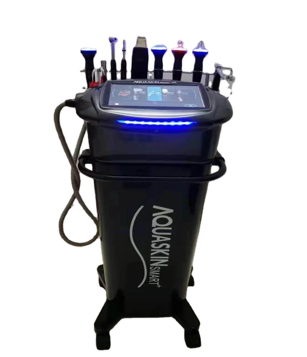 Salon Skin Scrubber Care Device Whitening Ion Face Lift Rejuvenation Peel Hydra Beauty Equipment Facial Machine