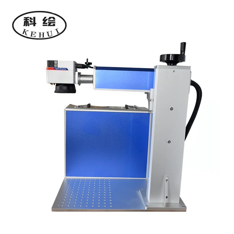 30W/50W/70W/100W Jpt/Raycus/ Marker Mopa Color Fiber Laser Marking Engraving Hine For Stainless