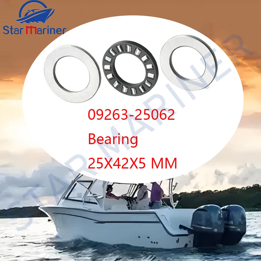 

09263-25062 ПОДШИПНИК Laakeri 25X42X5MM для подвесного мотора Suzuki DT40 DT40C DF40 DF50 09269-25014 Запчасти для лодочного двигателя