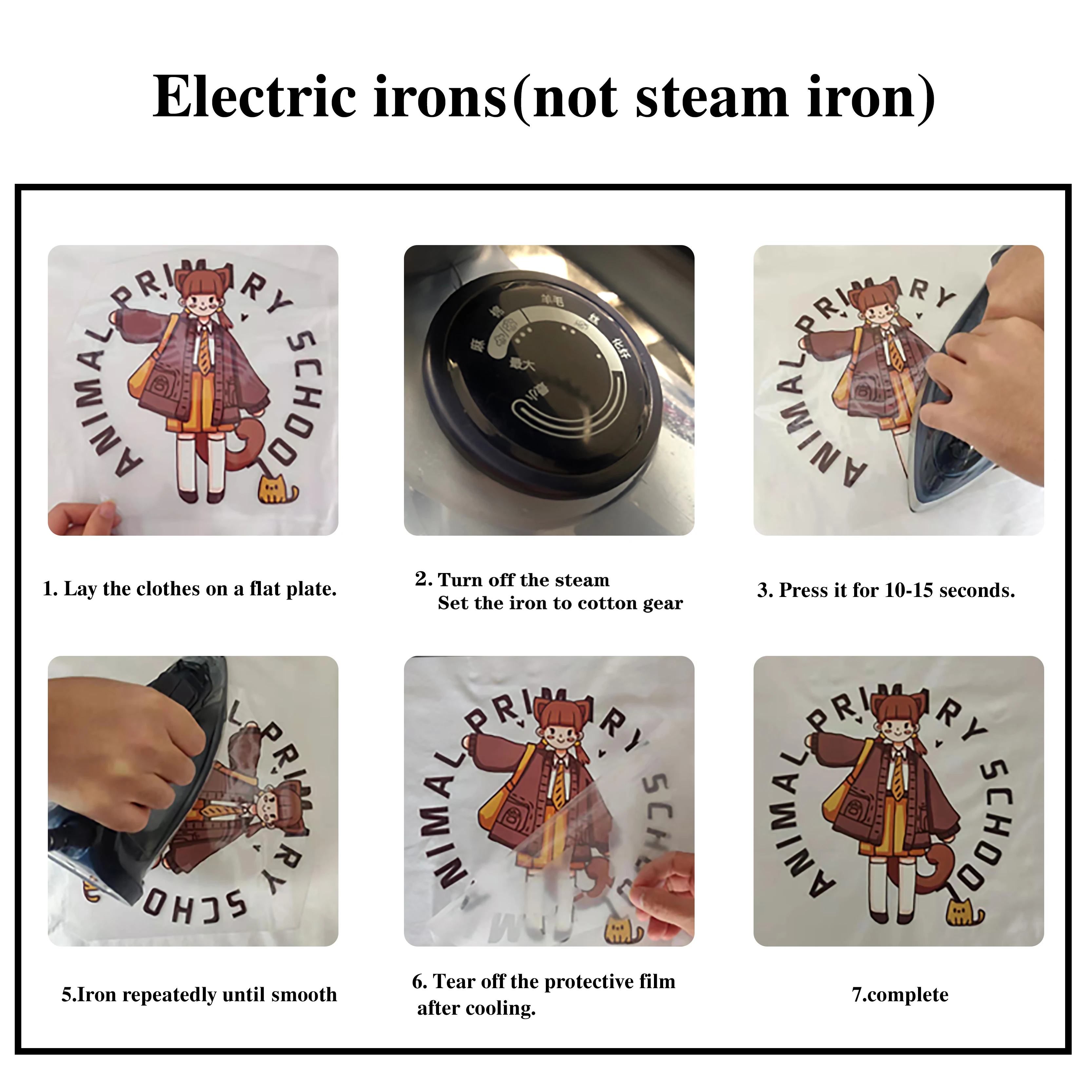 Brand princess group photo cloth patches Heat Transfer PVC Patch Iron-on Cheap Washable firm and fadeless sticker - Image 5