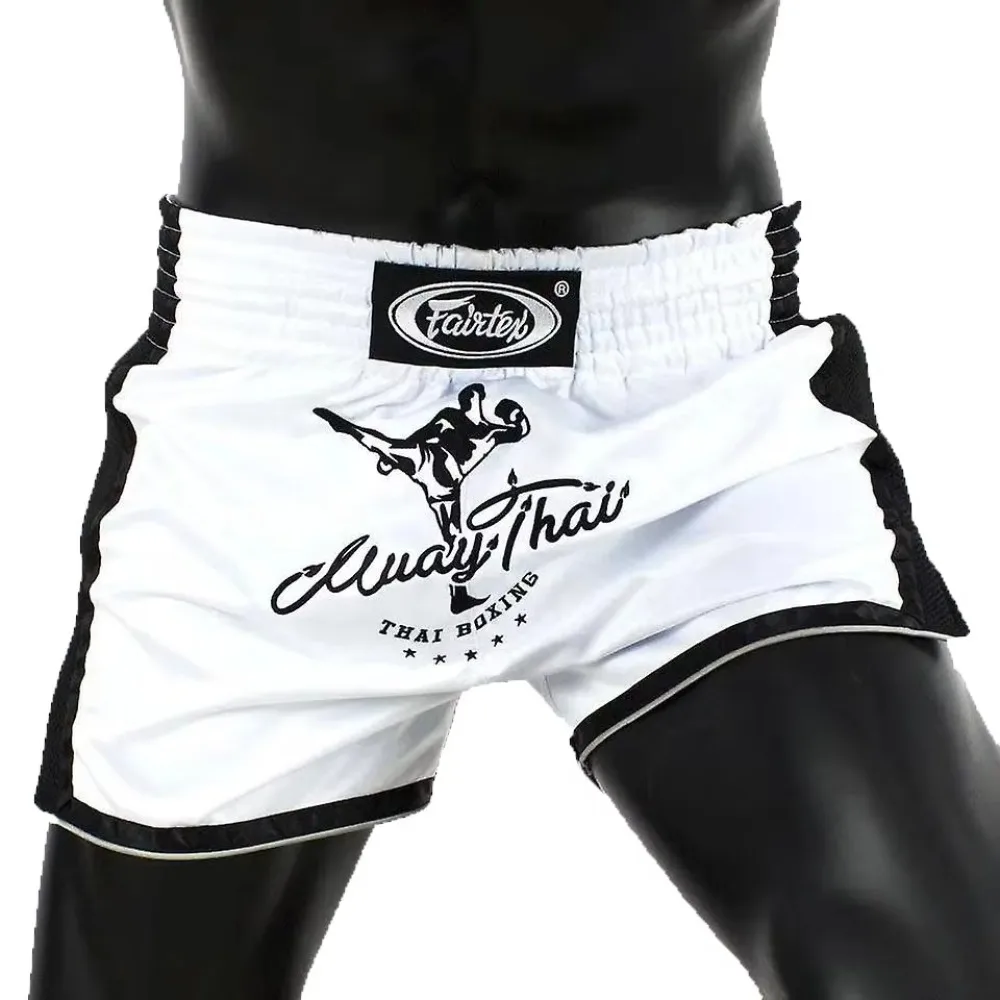luxury-fairtex-white-muay-thai-shorts-slim-fit-boxing-mma-training-shorts