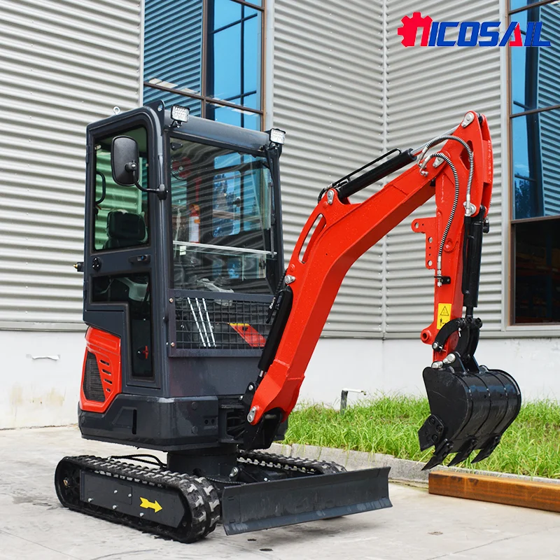 

Заводская цена Двигатель Kubota Маленький мини-экскаватор Bagger 1,8 тонны 2-тонный экскаватор 3-тонный микропель Гусеничный мини-экскаватор