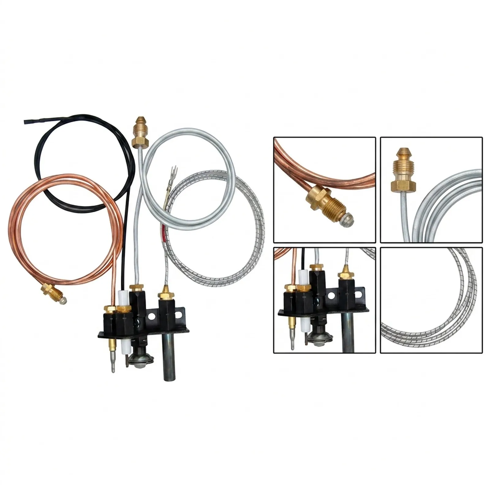 The Efficient Design of the 69L17 Natural Gas for pilot Assembly Allows for homeowners to Install It Without Professional Help