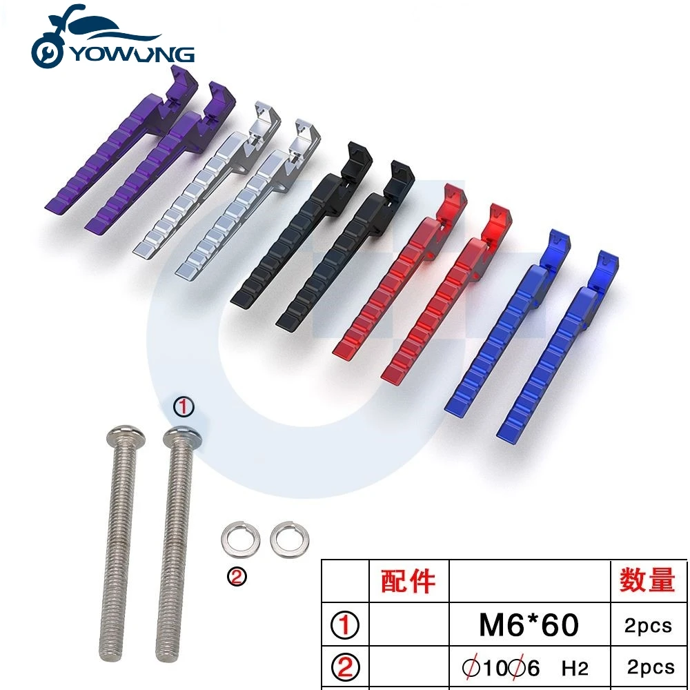 Accessoires de moto pour sur-ron Sur Ron Surron repose-pieds de passager Extension repose-pieds étendus vélo de Motocross vélo électrique