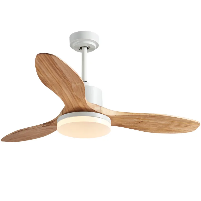 

Nordic ceiling fan light household bedroom room dining room living room modern simple with electric fan integrated chandelier
