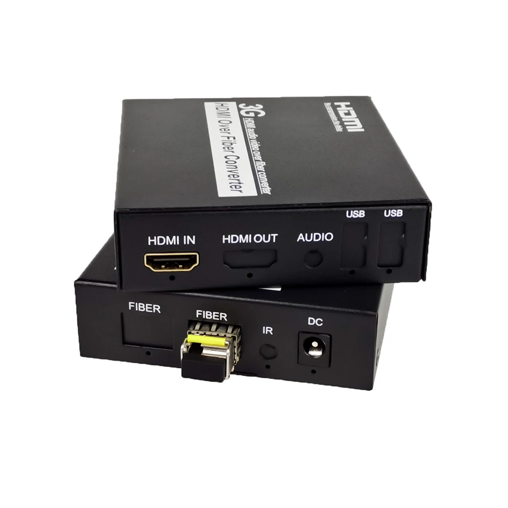 

3G H/DMI оптоволоконный передатчик-приемник SFP LC видео аудио оптоволоконный преобразователь без сжатия без задержки H/DMI через оптоволоконный комплект DC12V