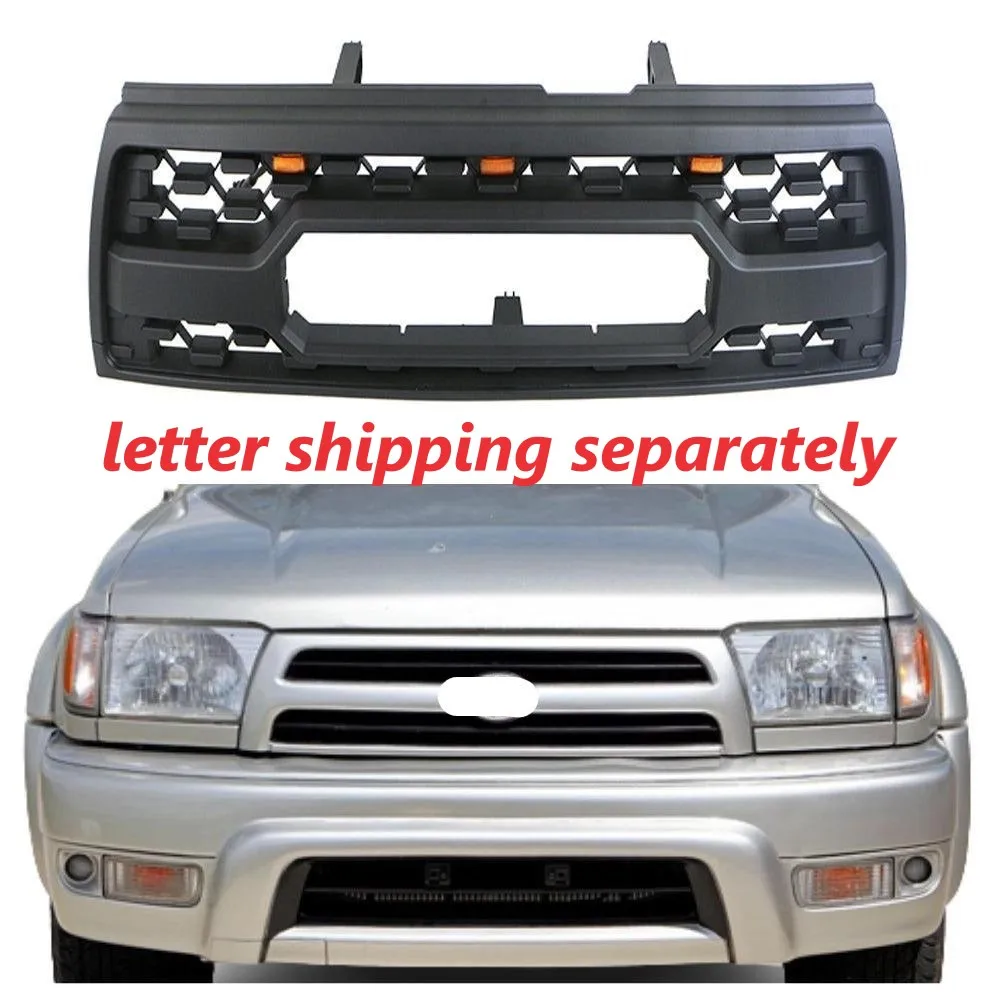 Front Grill For 3rd Gen 1996 1997 1998 1999 2000 2001 2002 Toyota 4Runner TRD PRO Aftermarket Grill Replacement All Models With