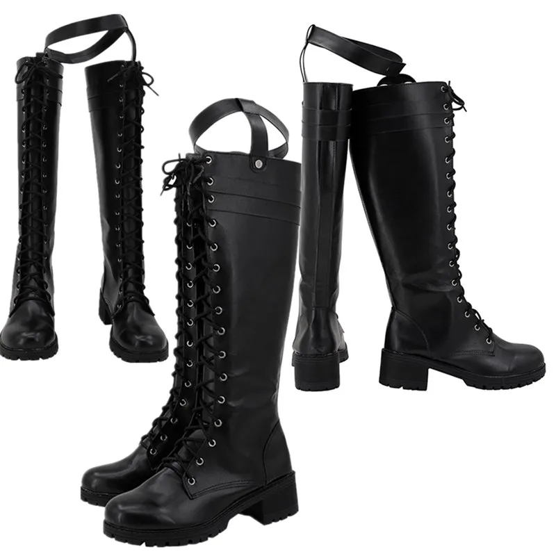 Genshin Impact Lyney Cosplay scarpe stivali uomo adulto donna Fantasia costumi di Halloween accessorio su misura