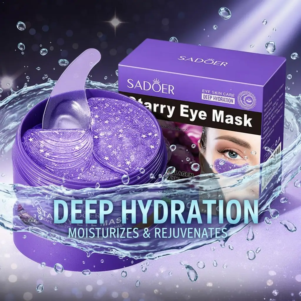 

Eye Mask Seaweed / Grape Seeds/Hyaluronic Acid Moisturize Firming Improve Eye Bags Eye Patches Eye Patches For Dark Circles