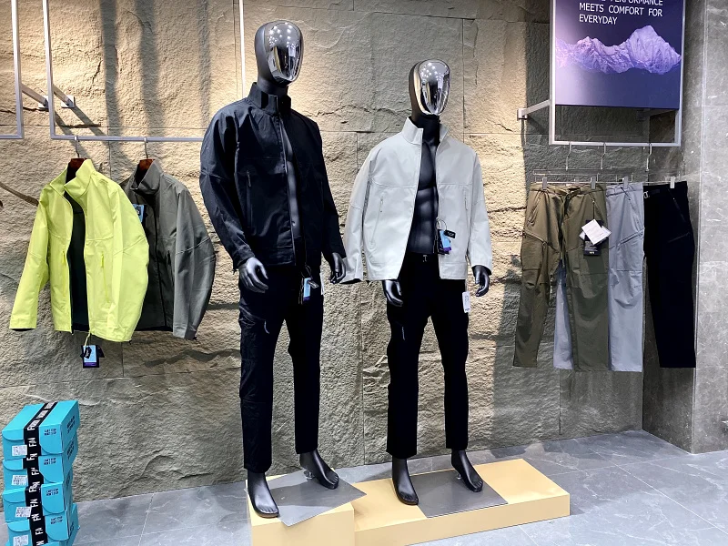 

Premium Men's Outdoor Waterproof Windproof Spring Jaet Stand Fit Long Sve Zipper Closure Color Youth Faion