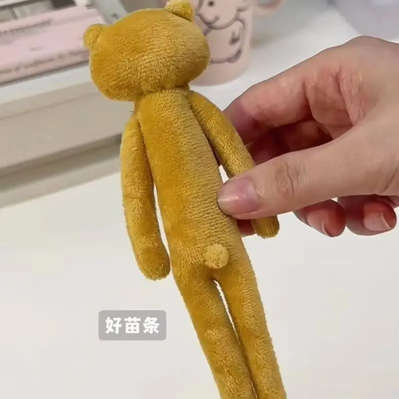 Anime Rilakkuma Long Leg Plush Toy Soft Stuffed Doll Bag Pendant Keychain Cute Gift For Women Bag Decoration Home Ornament Gifts