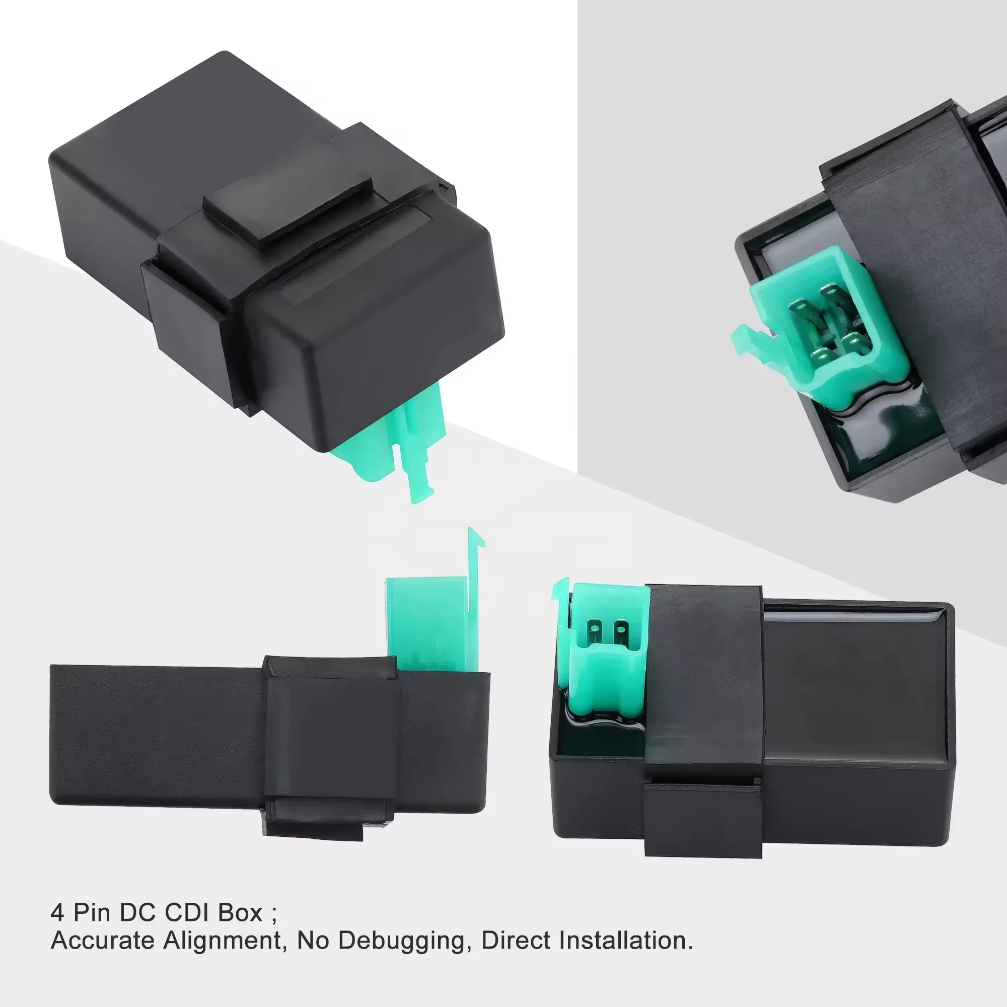 شعاع منحني للدراجات النارية ، إكسسوارات سيارة ، مشعل تيار مستمر بأربعة مسامير ، Lifan LF110 DY Dayang من Jialing 70 Jetta