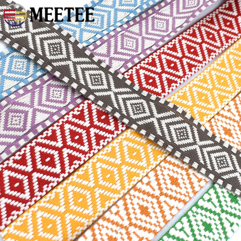 

1/2/5/10M 38mm Polyester Cotton Webbing Strap Backpack Ribbon Band Bag Garment Braid Binding Nylon Tapes DIY Sewing Accessories