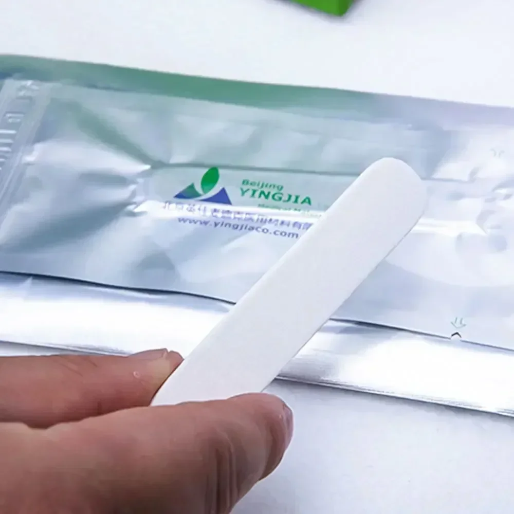 Esponja PVA desechable para hemostasia médica, vendaje de sangrado Nasal, embalaje Individual, accesorios para tapones para la nariz, 100 Uds.