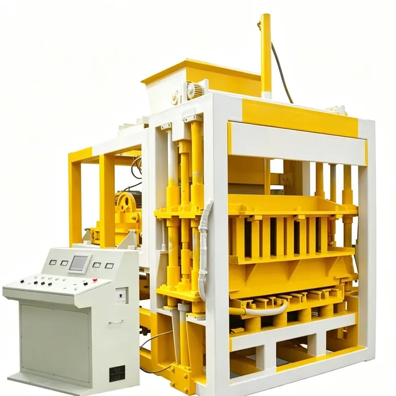 Direct Factory QT4-25 Hydraulic Automatic Hollow Concrete Block Making Machine Stable Running Brick Production Molding
