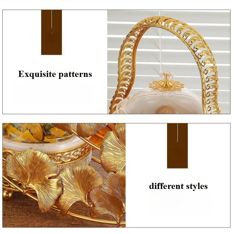 Luxury Storage Jars Southeast Asian Vintage Double Storage Jars Metal Engraved Carrying Boxes Table Decoration Accessories