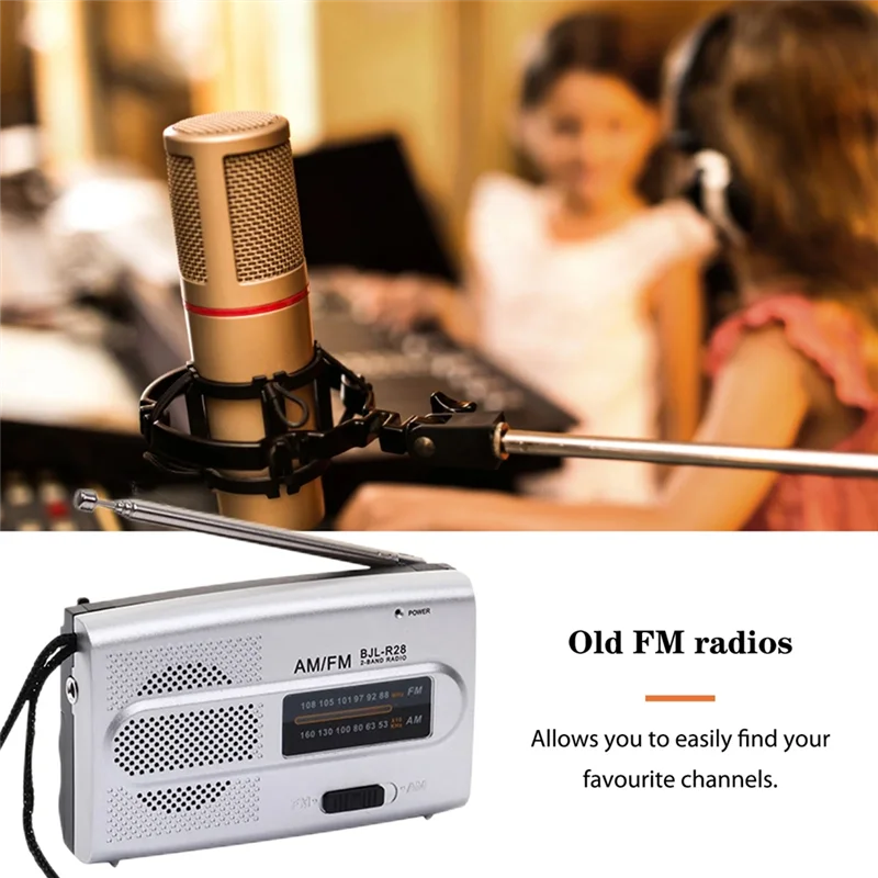 A46U Digital Short/Long Wave Radio Devices Portable Handheld Full-Range Receiver Radio Portable Radio