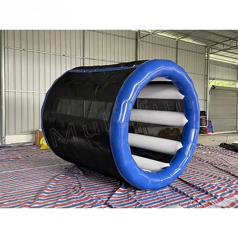 Eco-Friendly PVC Material Inflatable Walking Roller Ball Wheel Water Game for Kids 100-500kg Capacity Water Parks CE Certified