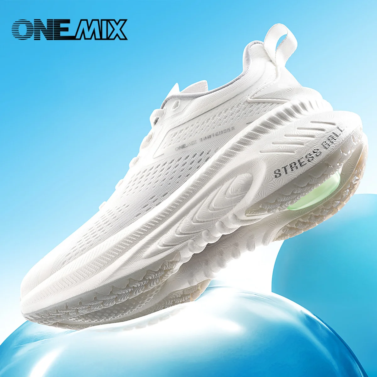 

ONEMIX 2025 кроссовки для мужчин на воздушной подушке, спортивные дышащие кроссовки для пар, прогулочные кроссовки для женщин