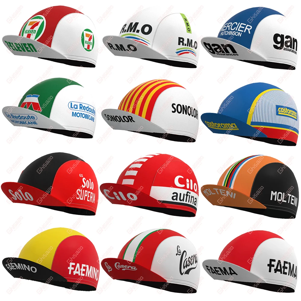 قبعة ريترو لركوب الدراجات للرجال والنساء، سلسلة سوداء، سريعة الجفاف، مسامية، تمتص العرق، رياضة، قبعة دراجة، أنماط جديدة