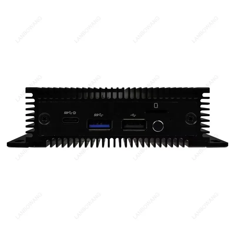 For Rockchip RK3588S Octa Core Fanless Mini PC 8K AI Industrial Computer Android 12 Ubuntu Linux Wireless SSD Support Compact