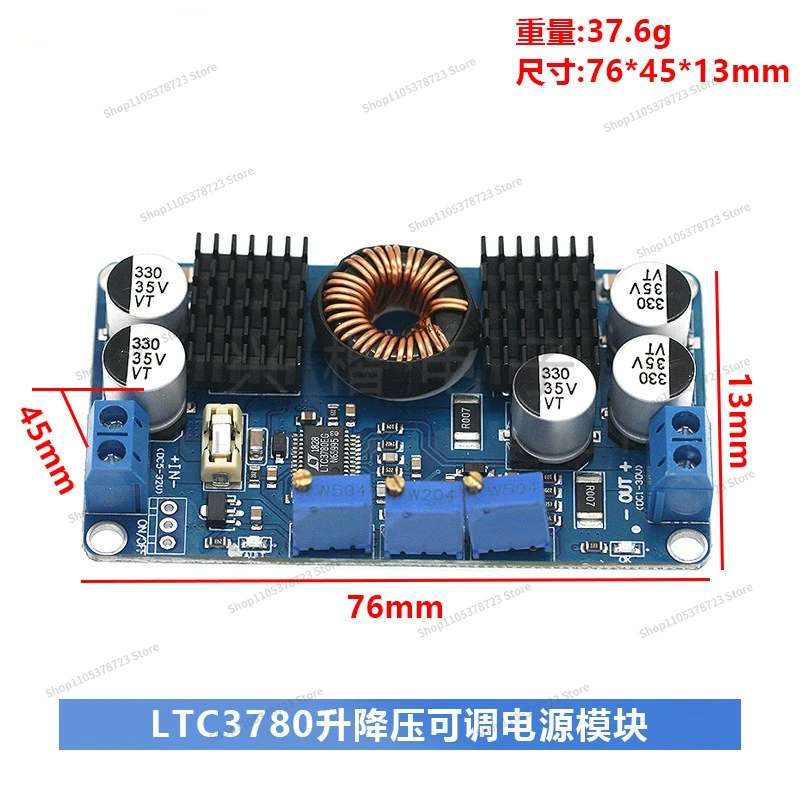 LTC3780 Automatic Up and Down Voltage Solar Vehicle Regulated Constant Voltage Constant Current Power Supply Module Super Book