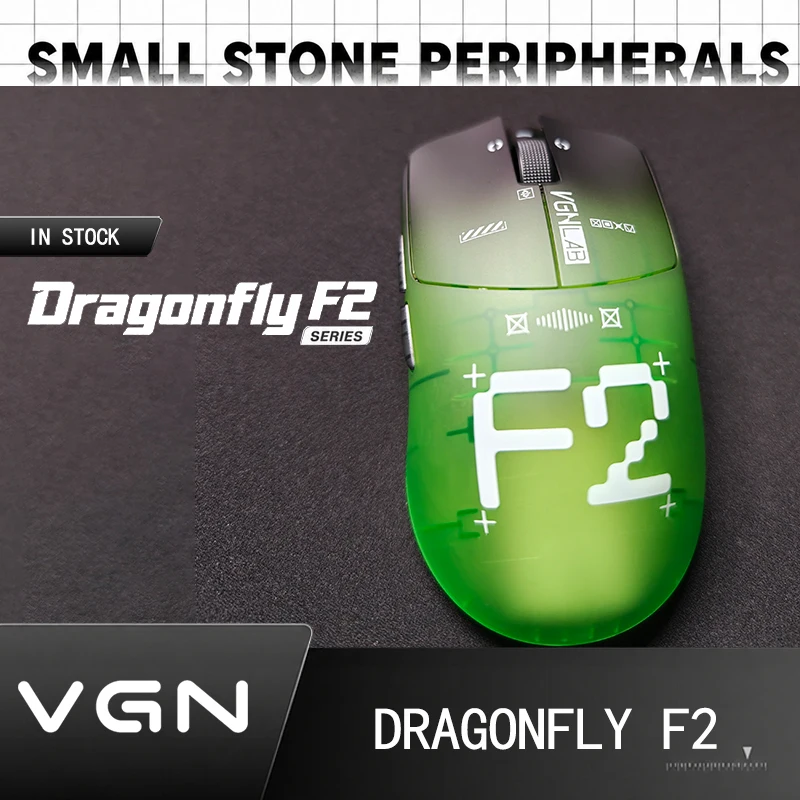 Vgn 2026 Dragonfly F2 series Wireless Three-Mode Long-Range Gaming Mouse Low-Latency Lightweight Beast Performance Mouse