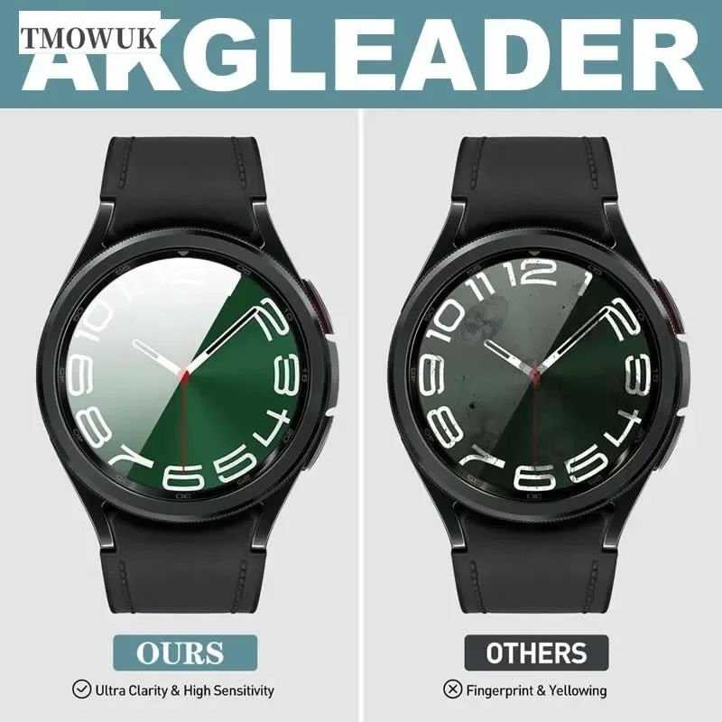 For Samsung Galaxy Watch6 Classic 40mm Watch7 Ultra FE 47 44 43mm Tempered Glass Screen Protector Smart Watch HD Anti-Scratch TM