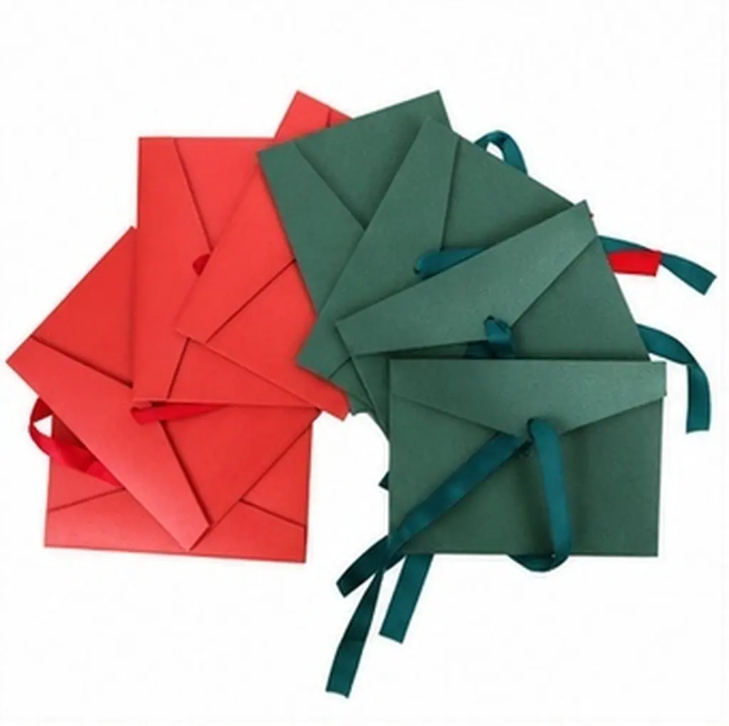 8Pcs Retro Butterfly Bow Envelopes Thick Paper Smooth Surface No Burrs Portable for Greeting Cards Blessing Notes Stamps Storage