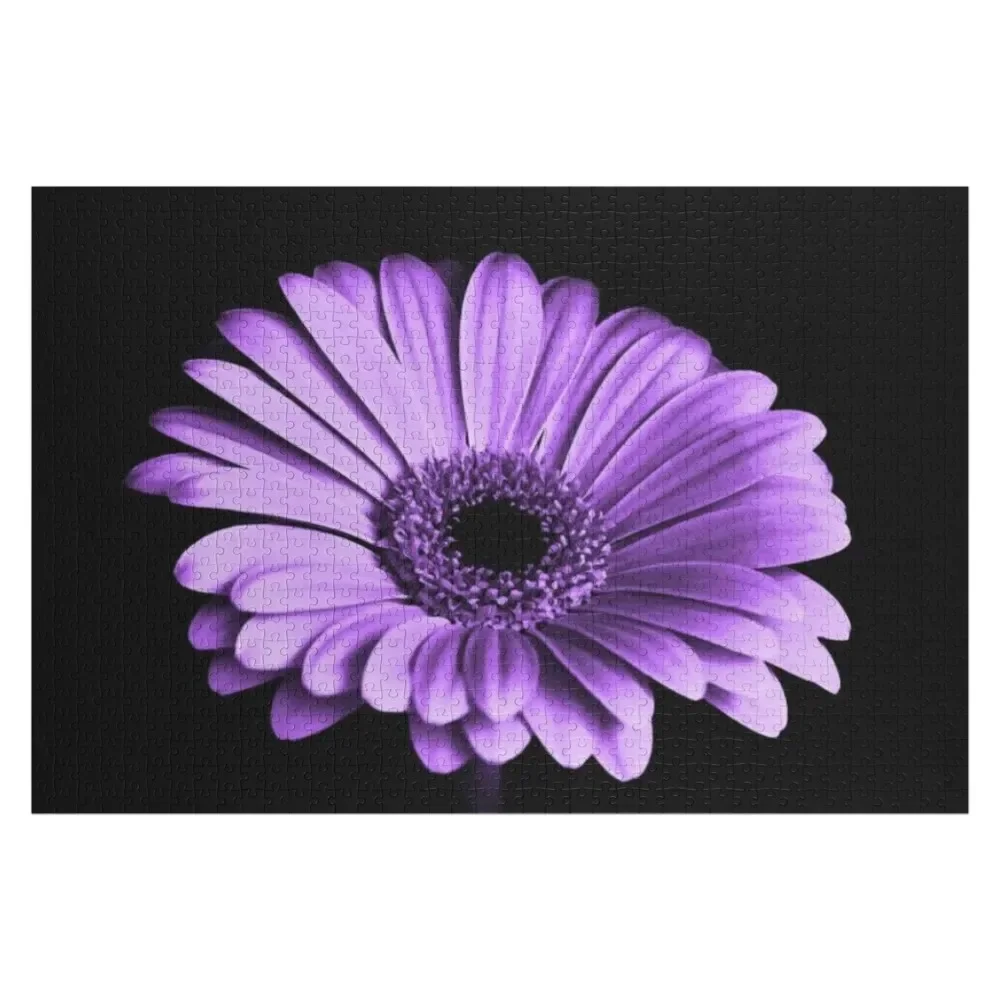 

Purple Gerbera Flower A pretty purple gerbera flower. Jigsaw Puzzle Custom Child Diorama Accessories Puzzle