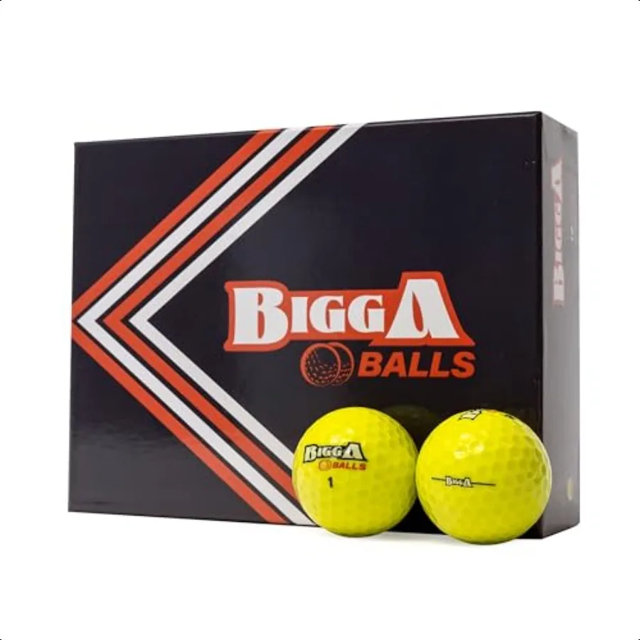 

Golf Balls Designed for Fun Performance USGA Appd 1 Doz 4 Balls per Sleeve 2 Piece Construction Surlyn Cover Yellow