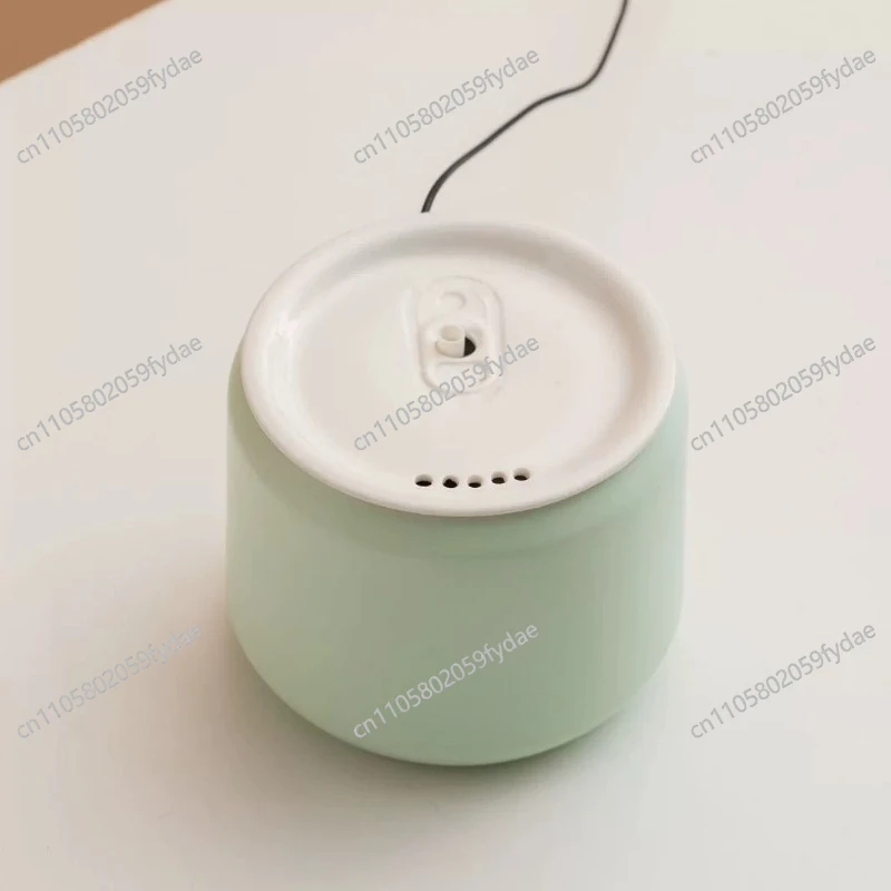 WATER DISPENSER in Anti-dry Burning Wired Intelligent Feeder, Cat Water Ceramic Automatic Live Water Plug