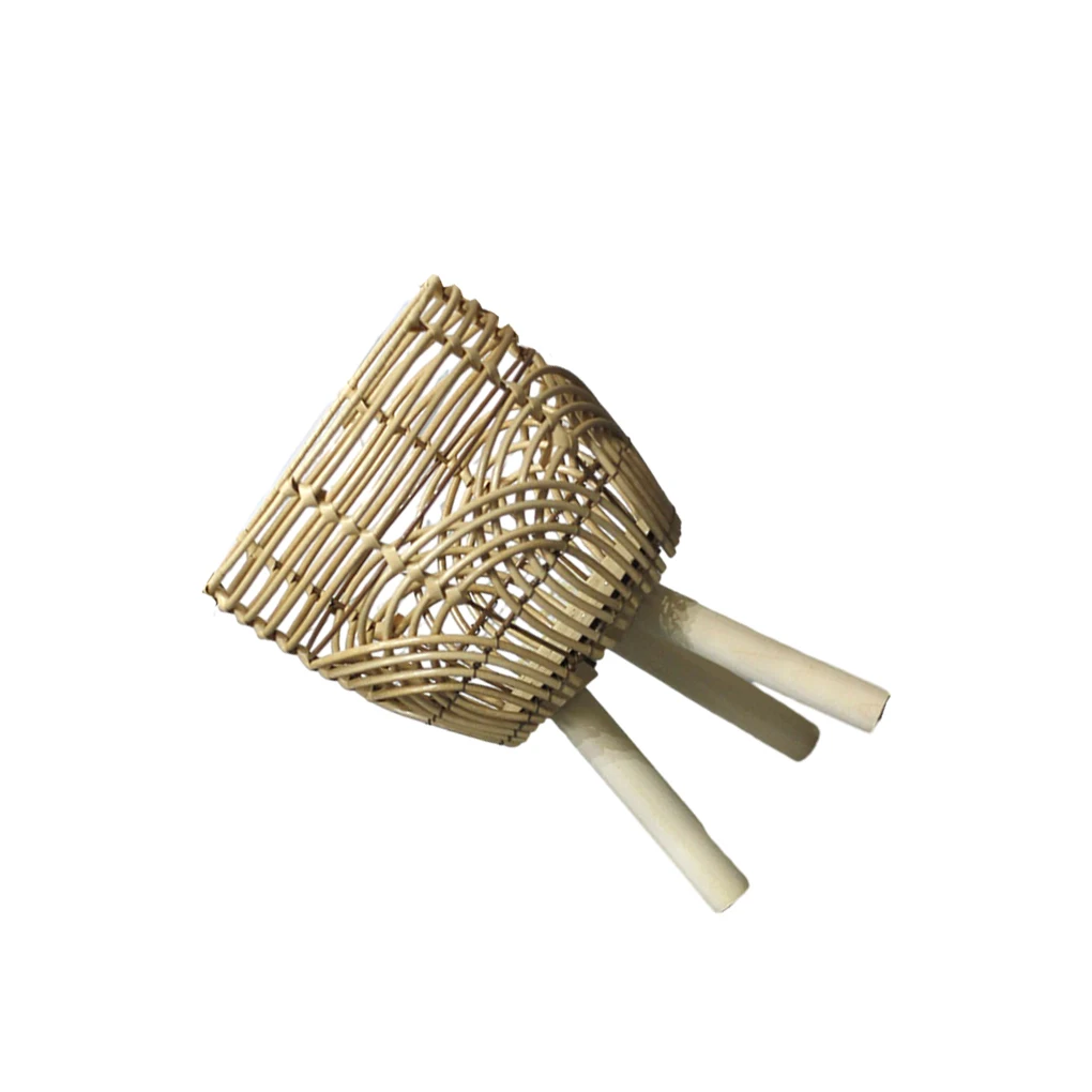 

Lightweight Hand Woven Flower Pot Stand Basket for Living Room Garden