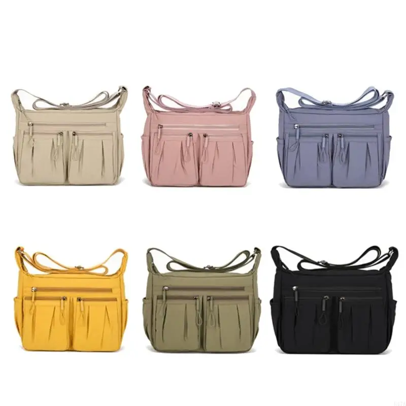 

Shoulder Handbag Bag Roomy Multiple Pockets Bag Ladies Crossbody Purse 547A