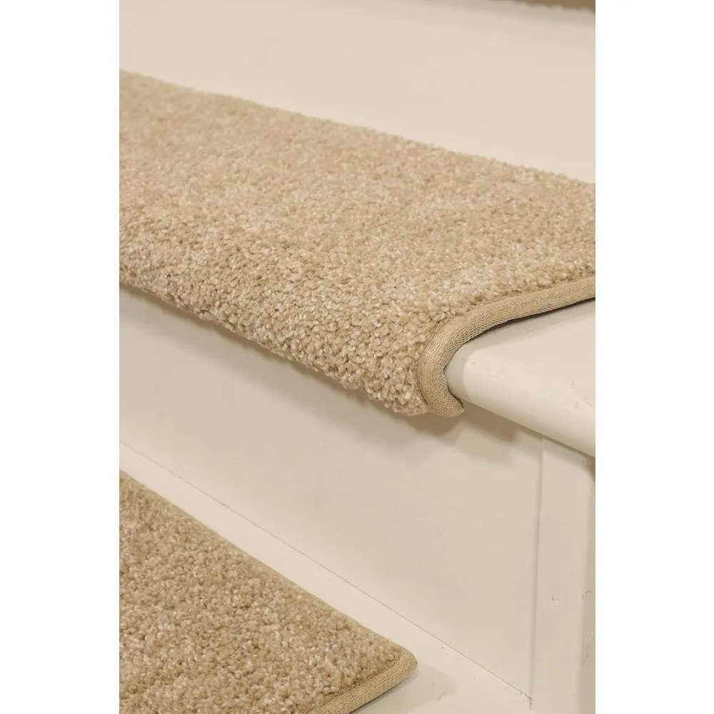 Afgeronde Bullnose Tapijt Traptreden-Antislip Indoor Trapmatten Voor Houten Trappen