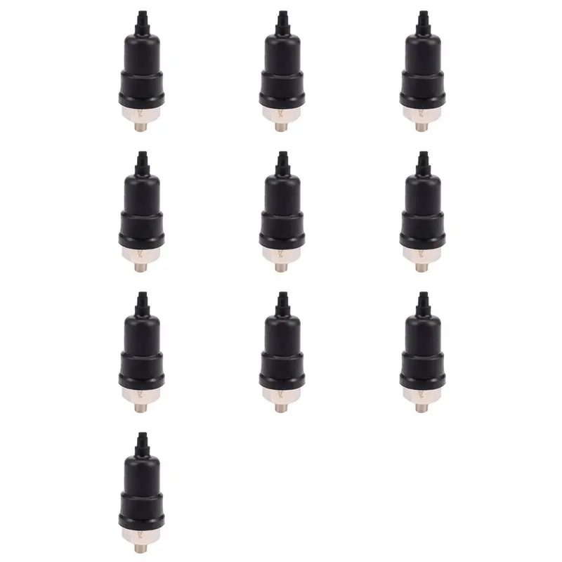AB46-10Pcs 1/8 Inch Male QPM11-NO Adjustable Diaphragm Type Pressure Switch Normal Open