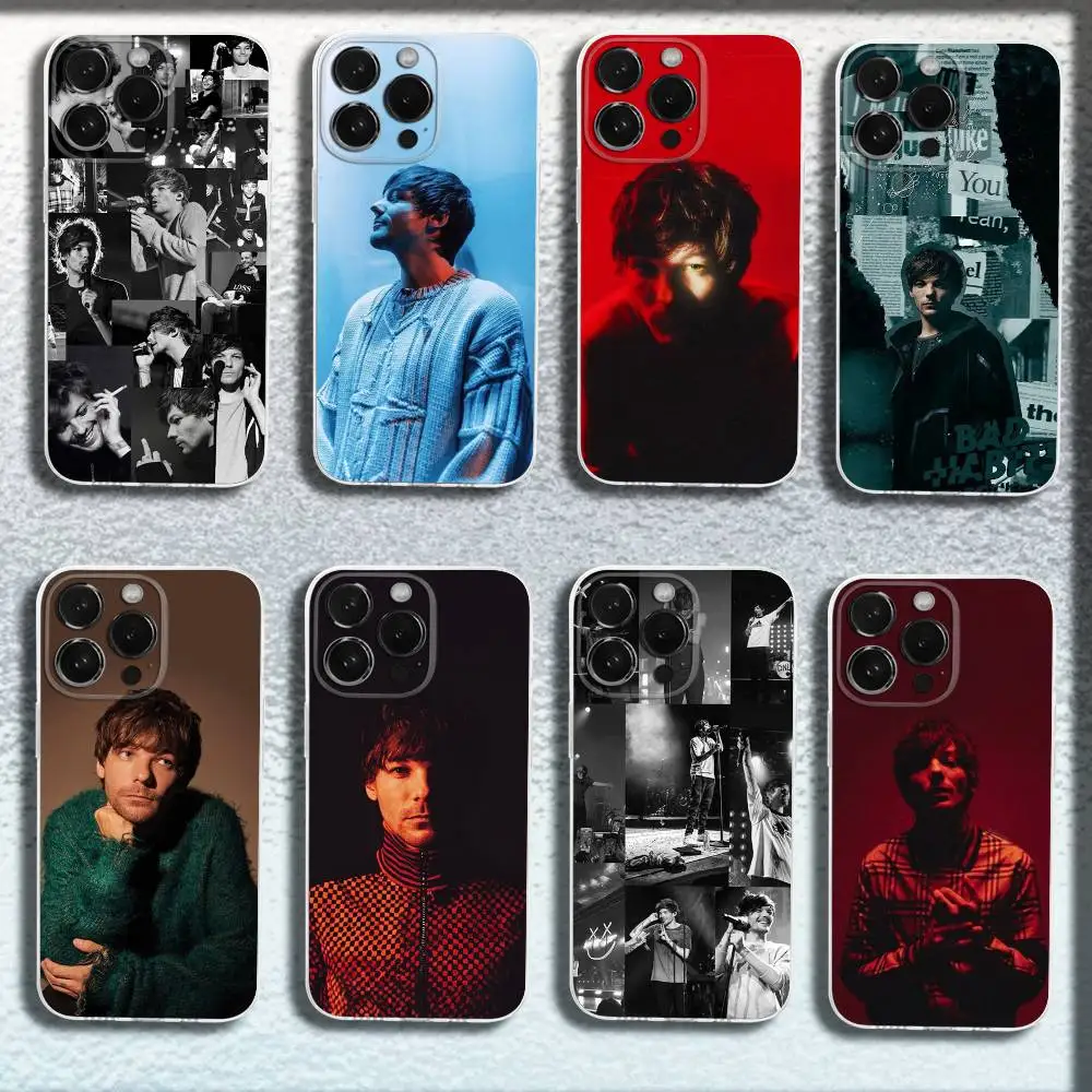 

L-Louis Singer T-Tomlinson Phone Case For iPhone 17,16,15,14,13,12,11,Pro,Max,Plus,E,SE4,Air,Mini Transparent Cover