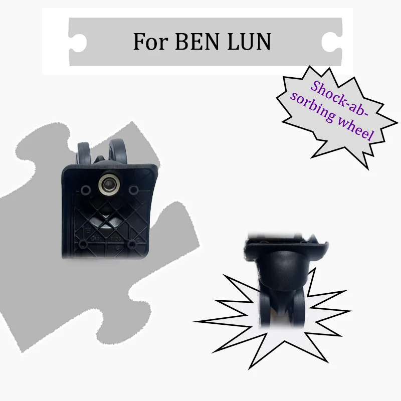 For Ben Lun F-53 2CPS/4PCS Reinforced Luggage Wheel Replacement - Ultra Rugged 360° Swivel Rollers Ldeal For Frequent Travelers