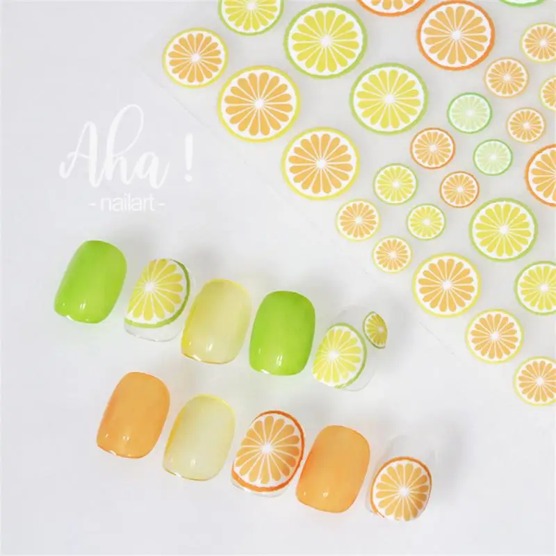 Simple And Eye-catching Embossed Nail Stickers Strong Sense Of Decoration Nail Decorations Durable Fashionable And Versatile