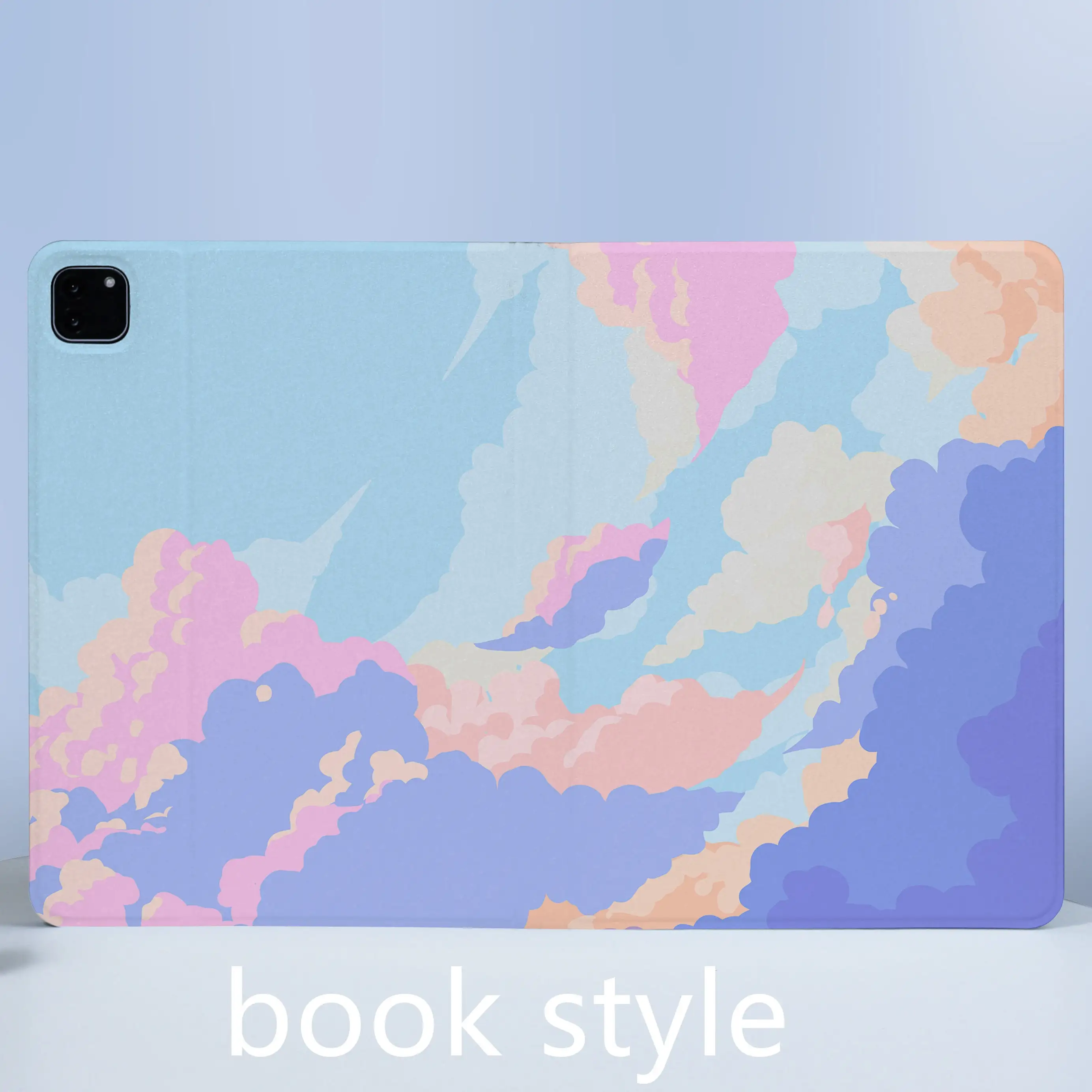 Colorful Cloud Sky Anime  ipad case For Apple Air 10.9 iPad Pro 2020 Cover for iPad 10.2 11 12.9in 2021 Mini 5 6 Case