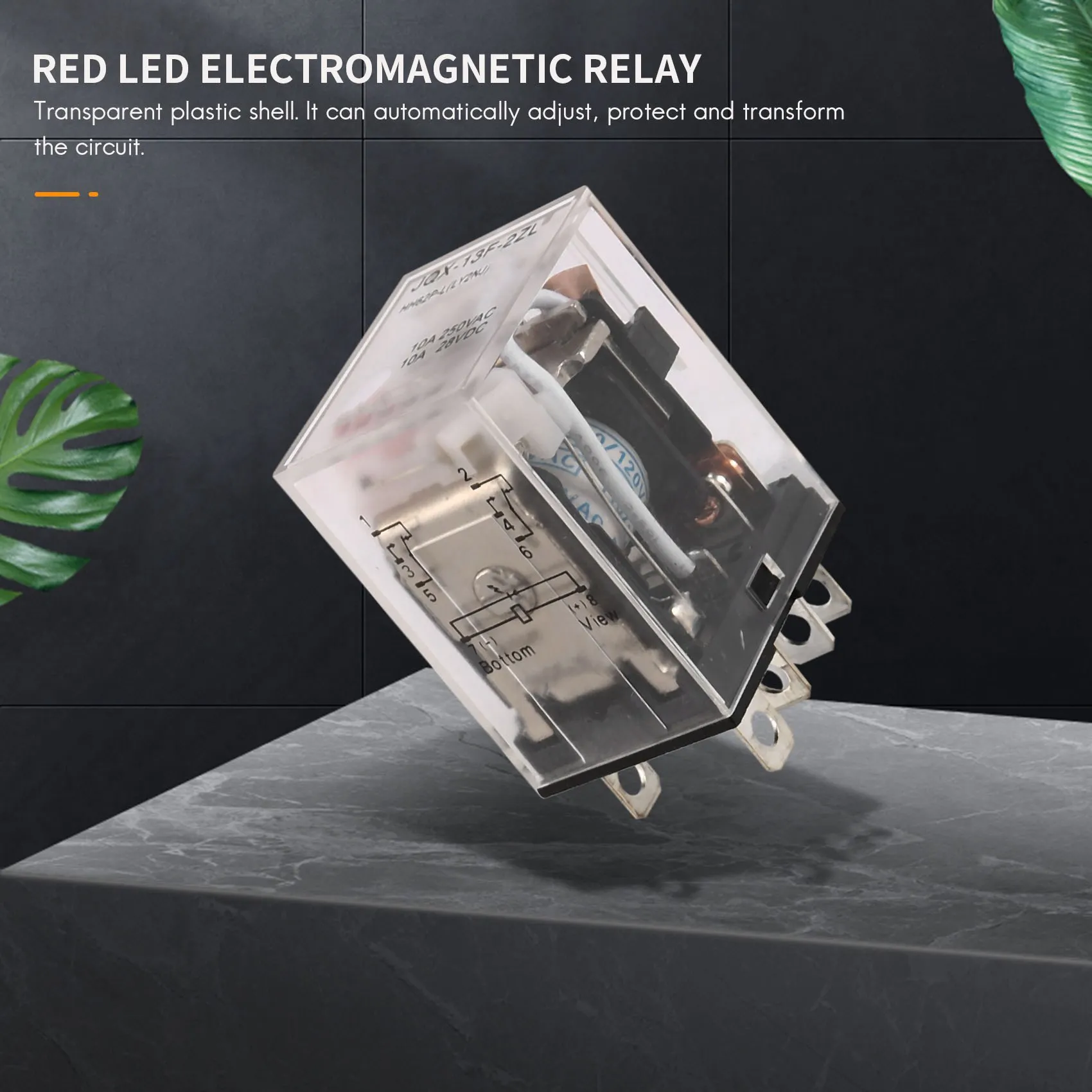 A77I JQX-13FL AC 110V Coil DPDT 8-Pin 8P Relay Daya Elektromagnetik