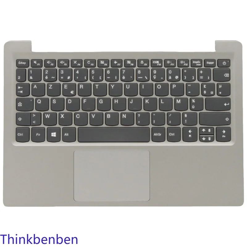 FR French Gray Keyboard Upper Case Palmrest Shell Cover For Lenovo Ideapad S130 130S 11 11IGM 120S 11IAP Winbook 5CB0R61211