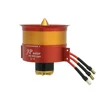JP 메탈 덕트 선풍기 EDF 세트 부품, RC 비행기용 전기 Lipo 모터, 모델 부품, 70mm, 80mm, 12 블레이드, 4s-6s 2