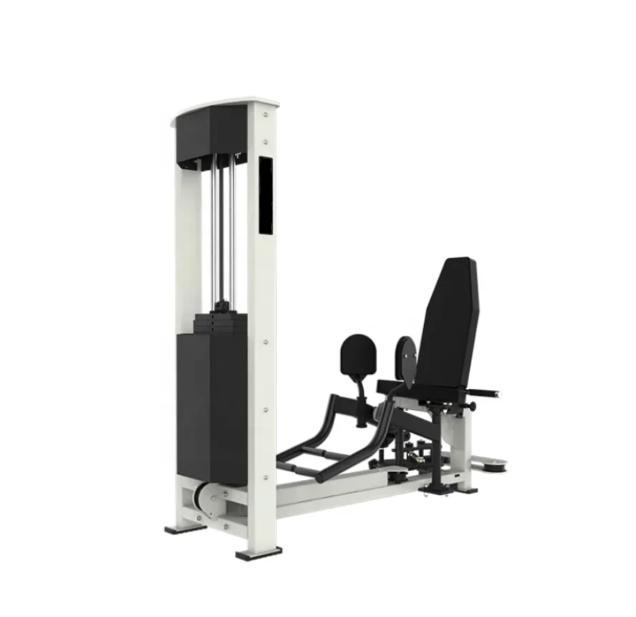 

Professional Gym Leg Strength Training Dual Function Thigh Adduction and Abduction Selectorized Inner/Outer Thigh Machine