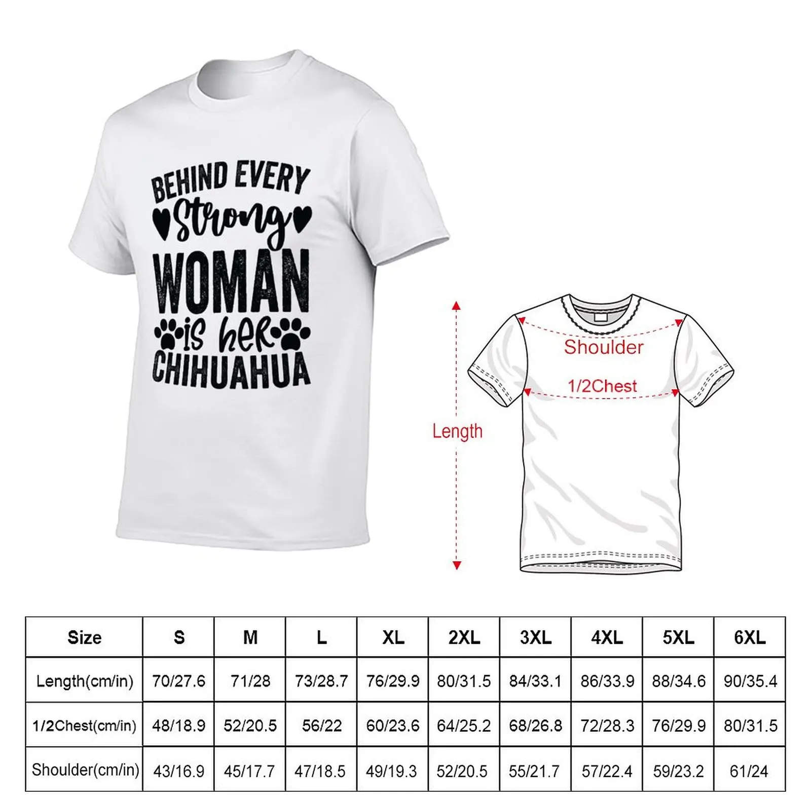 Behind Every Strong Woman Is Her Chihuahua. Chihuahua Puppies Aesthetic T-Shirt Running Performance Short Sleeve Tee