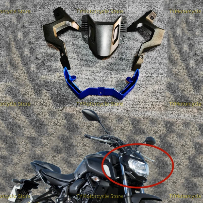 

Front Section Fairing Headlight Shroud Cover Front Upper Nose Hood Fit For YAMAHA FZ07 MT07 FZ-07 MT-07 2018 2019 2020