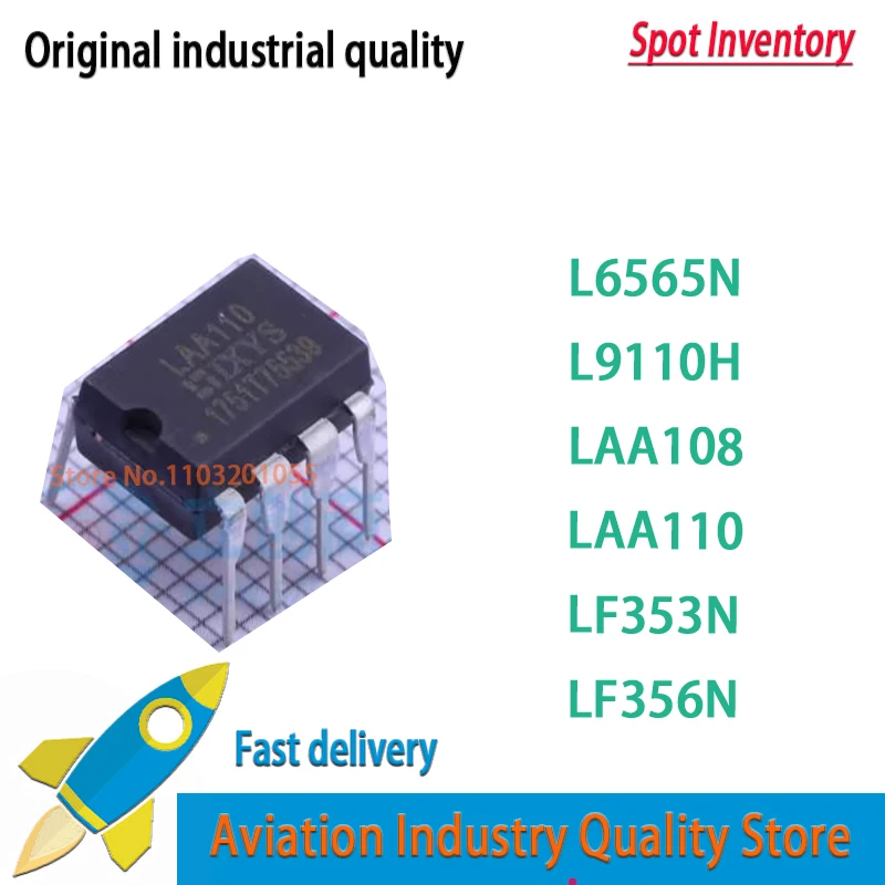 L6565N L6565 L9110H L9110 LAA108 LAA110 LF353N LF353 LF356N LF356
