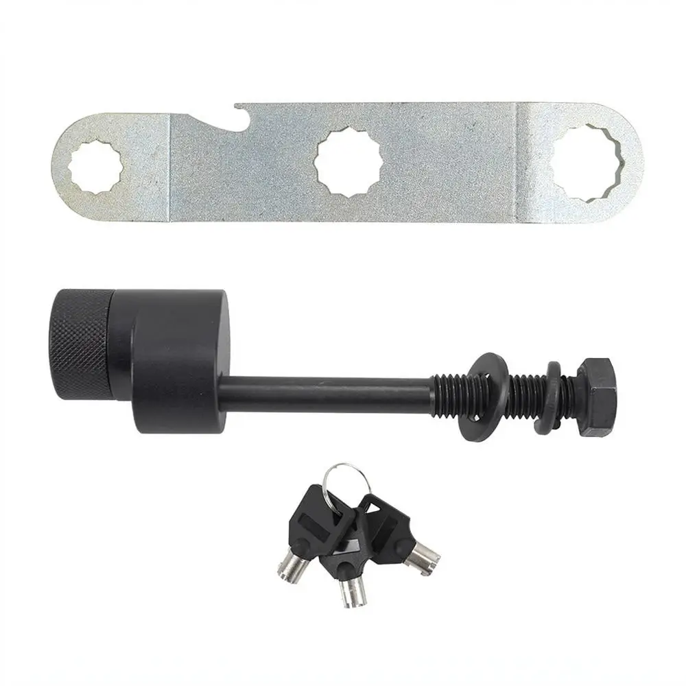 Replacement Locking Bolt Kit For Thule Bike Rack Towing Hitch Security Cylinder Iron Hitch Mount Accessory Hardware
